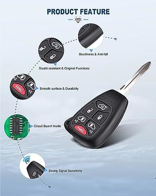 ECCPP Uncut 315MHz for Chrysler Keyless Entry Remote for Dodge Key