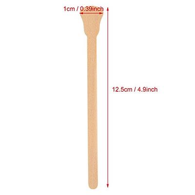 100pcs Disposable Wooden Waxing Spatulas Tongue Depressor Wax Applicator  Sticks Facial Cream Spatulas Small Wood Craft Sticks for Waxing Body Hair  Care - Yahoo Shopping