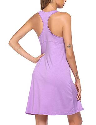 Avidlove Sexy Nightgowns for Women Sleeveless Chemise Nightgown