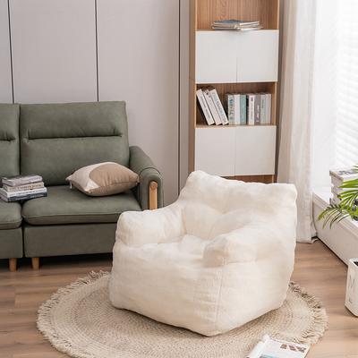 6-foot Soft White Fur Large Oval Microfiber Memory Foam Bean Bag Chair - On  Sale - Bed Bath & Beyond - 8502975