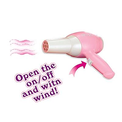 Vivee Styling Head Doll for Girls, 35pcs Children Makeup Pretend Playset Deluxe Hairstyle Head Makeup Toys with Hair Dryer Accessories, Newest