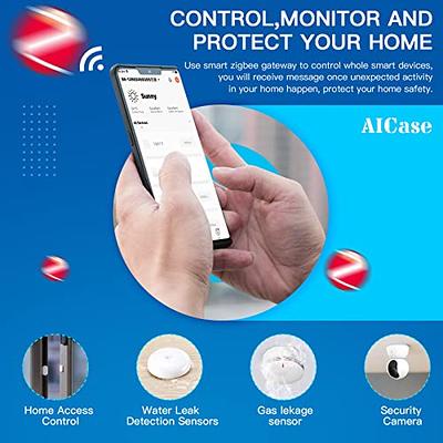 Tuya Zigbee 3.0 Hub Gateway: WiFi Smart Home Hub, Smart Home Bridge, App  Remote Control, Wireless Remote Controller Compatible with Alexa Google  Assistant and Smart Life App (Wireless) 