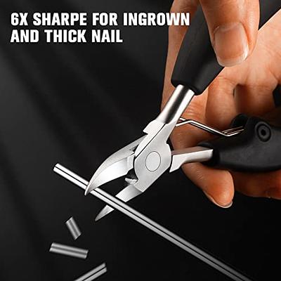 Long Handled Toenail Scissors and Clippers Perfect for Thick Toe Nails for  Men Women Elderly and Seniors Easy Reach Handle Unique Design Ergonomic  Cuticle Scissor 