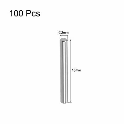 Uxcell Steel Pins 304 stainless steel Cylindrical Shelf Support