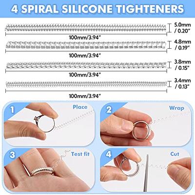 Ring Size Adjuster for Loose Rings, 52 Pcs Ring Size Adjusters Set