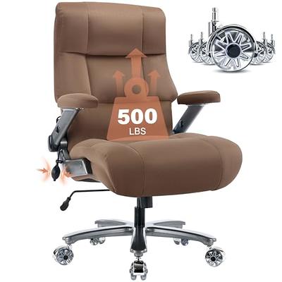 Big and Tall 500lbs Office Chair - Adjustable Lumbar Support 3D