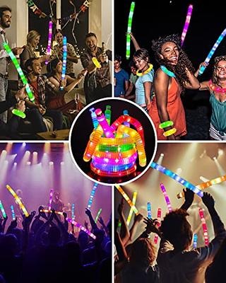 Glimin 165 Pcs Christmas Party Supplies Glow In The Dark Party Favors 150  Pcs 8'' Glow