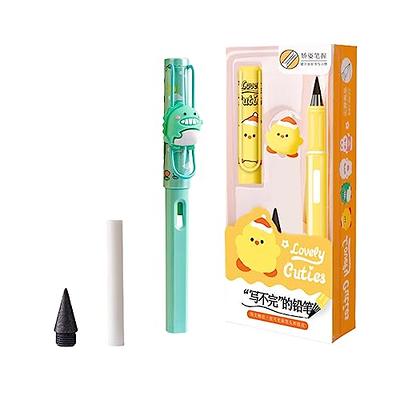 lyforx 8pcs Infinity Pencil Forever Pencil with Eraser Cute Eternal Pencil  Everlasting Pencil with Replaceable Nibs - Yahoo Shopping
