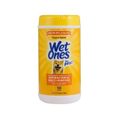 Wet Ones for Pets Delicate Clean Kitten Wipes for Cats with Oatmeal and Wet  Lock Seal, Count of 30