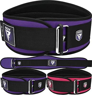 RDX Women Weight Lifting Belt 6.5” Curved Padded Back Lumbar Support,  Fitness Strength Training, Core Exercise Workout Bodybuilding Powerlifting  Deadlifts Squats, Ladies Home Gym Equipment - Yahoo Shopping