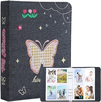 Mini Photo Album with 20 Pcs Inner 6 Ring Photocard Binder A5 Kpop  Photocard Holder Book Photo Card Holders Photo Album Folder Clear Photocard  Sleeves