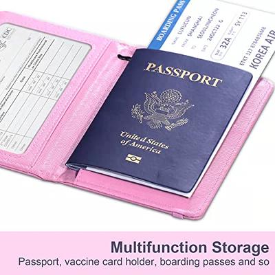 Multi-functional Travel Organizer for Passport, Boarding Pass