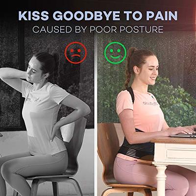 Back Brace and Posture Corrector for Women and Men, Back Straightener  Posture Corrector, Scoliosis and Hunchback Correction, Back Pain, Spine  Corrector, Support, Adjustable Posture Trainer, Small (Waist 26-34 inch) :  : Health