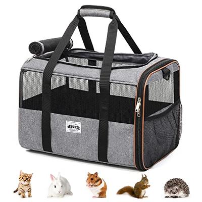 GAPZER Pet Carrier for Large and Medium Cats, Soft-Sided Pet Carrier for  Big Medium Cats and Puppy, Dog Carriers Cat Carriers Pet Privacy Protection