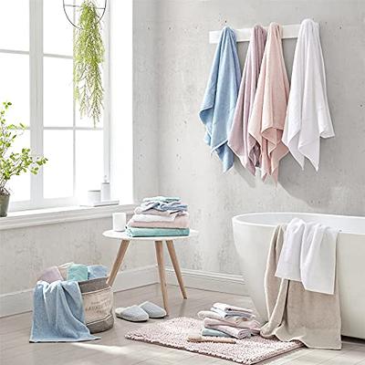 NY Loft 100% Cotton Towel Set  Super Soft and Absorbent Quick-Dry