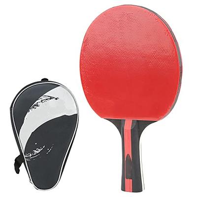 Ping Pong Soft Sponge Rubber Paddle & Table Tennis Set 4 Premium