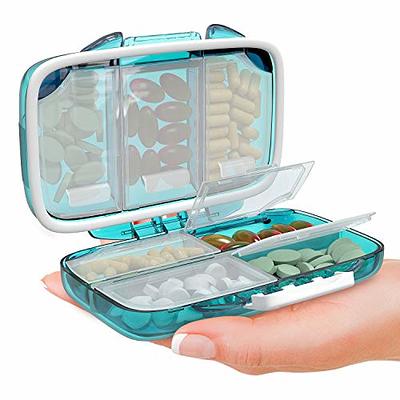 Daily Pill Dispenser Travel Pill Box - Pill Bottle Organizer Pill Container Supplement  Organizer Portable Pill Holder Vitamin Organizer Medicine Pill - Imported  Products from USA - iBhejo