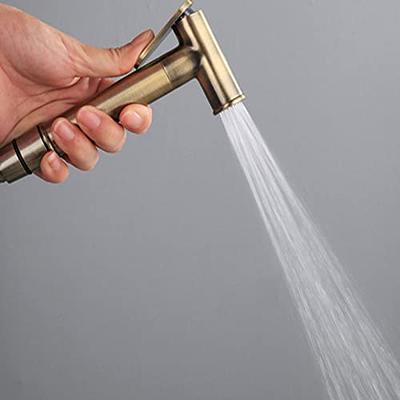 Toilet faucet Handheld Handheld Diaper Sprayer Shower Bidet Spray Hose  Holder