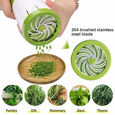 Manual Herb Grinder Spice Grater Parsley Chopper Multifunctional