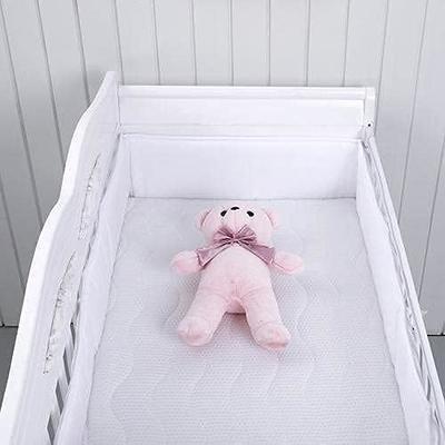 Baby Crib Bumper for Boys Girls, 4 Sides Mesh Crib Bumpers Padded Crib  Liner for Toddler, Baby Crib Accessories Breathable Crib Bumper Pad Soft  Cotton Crib Padding for Sides - Yahoo Shopping