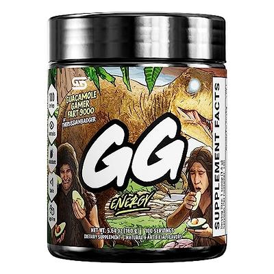  Gamer Supps, GG Energy Blue (100 Servings) - Keto Friendly  Gaming Energy and Nootropic Blend, Sugar Free + Organic Caffeine + Vitamins  + Immune Support, Powder Energy Drink : Health & Household