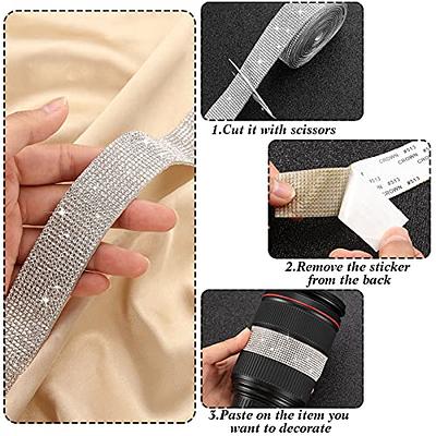 Rhinestone Ribbon Crystal Adhesive Strips Rhinestone Strips Self