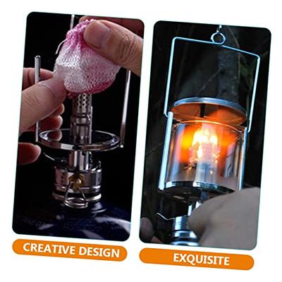 20Pcs Propane Lantern Mantles for Gas Lantern Propane Light Mantle for  Outdoor Camping Lantern Natural