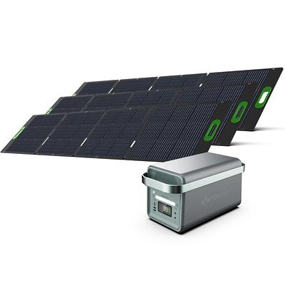 YOSHINO Solid-State Solar Battery Generator 2,000W (1,326Wh) Button Start  with 600W (3x 200W) Solar Panels, Camping, Home, RV - Yahoo Shopping