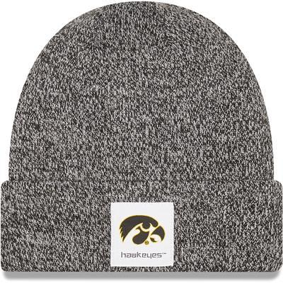 New Era Men's Heathered Black Pittsburgh Steelers Hamilton Cuffed Knit Hat