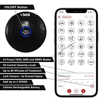  TENS 7000 Digital TENS Unit with Accessories and 48 Electrode  Pads - TENS Unit Muscle Stimulator for Back Pain Relief, General Pain  Relief, Neck Pain, Sciatica Pain Relief, Nerve Pain Relief 