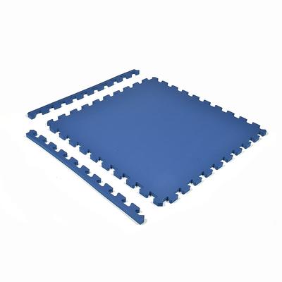 Fleming Supply 24-in W x 24-in L x 5.1-in T Interlocking Foam Gym Floor  Tile (24-sq ft) in the Gym Flooring department at