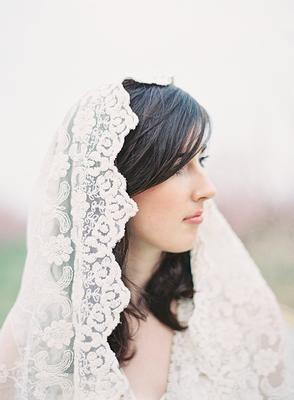  IKASEFU Catholic Church Veils for Women, Triangle Veil