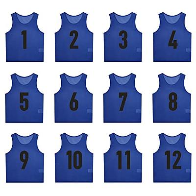 Adorox Adult - Teens Scrimmage Practice Jerseys Team Pinnies Sports Vest  Soccer, Football, Basketball, Volleyball