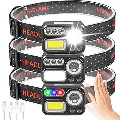 Ultra Bright Rechargeable Headlamp Flashlight LED Headlight Waterproof  Camping Fishing Illuminat Mobile Power Bank Torch Light