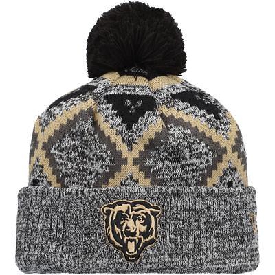 New Era Men's Cincinnati Bengals Heather Grey Pom Knit Beanie