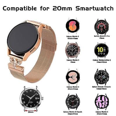 Leather Band For Samsung Galaxy Watch 4/6 classic 46mm 42mm