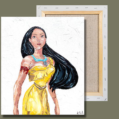 pocahontas painting