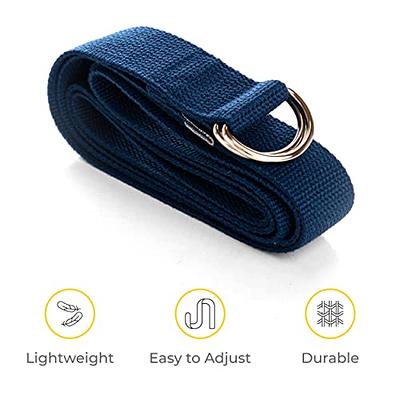 Sunshine Yoga 10-Pack Yoga Strap, 6-Foot Yoga Straps With Anti-Slip D-Ring  Buckle, Adjustable Leg Stretching Strap, Exercise Stretch Strap for Muscle