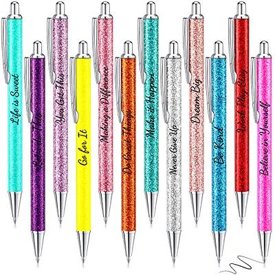 QPEY 7Pcs Sarcastic Pens, Swear Word Daily Pens Set, Funny Pens