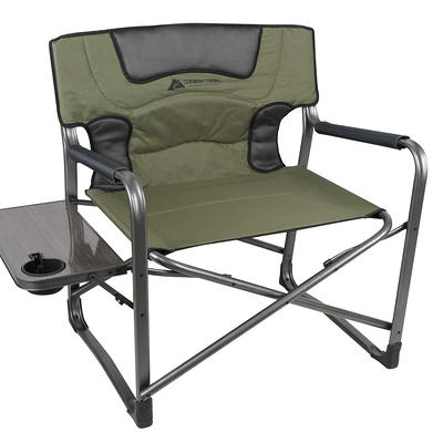 Ozark Trail Adult Director Camping Chair XXL Green Yahoo Shopping