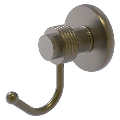 Allied Brass Mercury Antique Brass Single-Hook Wall Mount Towel