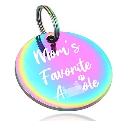 Ultra Joys Personalized Dog Tags Engraved for Pets - Front and Back Custom  Dog Tags for Pets 