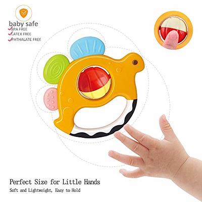 Yiosion Baby Rattles Sets Teether, Shaker, Grab and Spin Rattle, Musical  Toy Set, Early Educational Toys Gift for 3, 6, 9, 12 Month Baby Infant,  Newborn - Yahoo Shopping