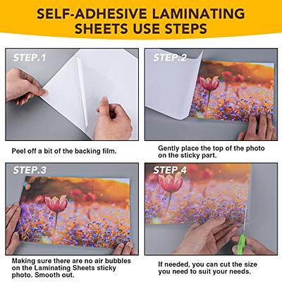 Avery® Self Adhesive Laminating Sheets - 10 Pack, 9 x 12 in