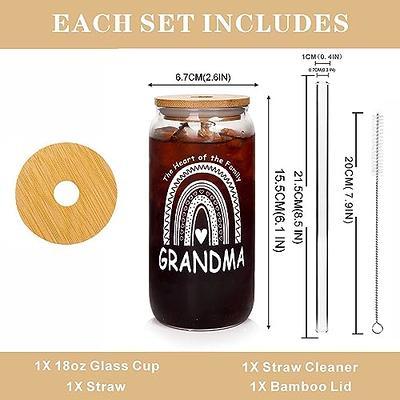 Grandma Life Mason Jar Cup