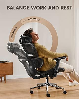 This adaptive home office chair has an auto-following backrest