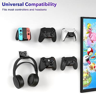  ZAONOOL Wall Mount for Nintendo Switch and Switch OLED, Metal  Wall Mount Kit Shelf Stand Accessories with 5 Game Card Holders and 4 Joy  Con Hanger, Safely Store Switch Console Near