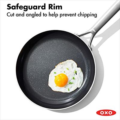 OXO Mira Tri-Ply Stainless Steel PFAS-Free Nonstick, 10 Frying Pan Skillet,  Induction, Multi Clad, Dishwasher and Metal Utensil Safe - Yahoo Shopping