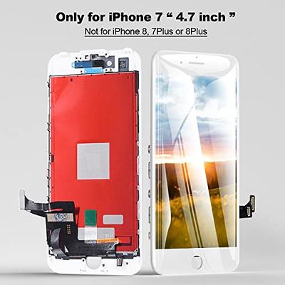 EFAITHFIX for iPhone 7 LCD Screen Replacement White 4.7 Inch Frame Assembly  Display 3D Touch Screen Digitizer with Repair Tools Kit Tempered Glass  Screen Protector for A1660, A1778, A1779 (White) - Yahoo Shopping
