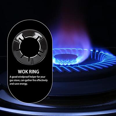 Zerodeko Gas Wok Ring Stove Burner Covers Kitchen Gas Stove Holder